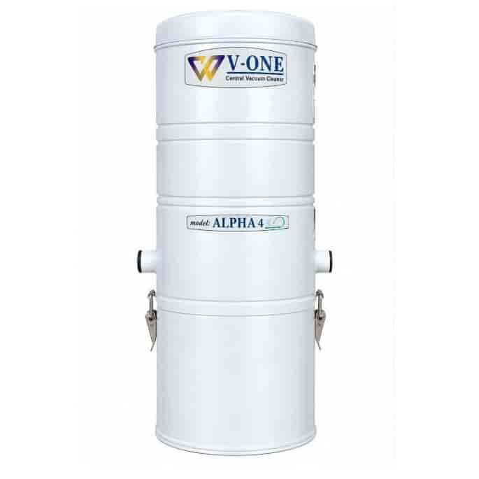 جاروبرقی مرکزی V-One مدل Alpha 4 کیسه‌خور